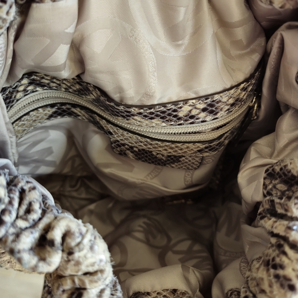 Michael Kors Snakeskine Purse - Picture 11 of 12